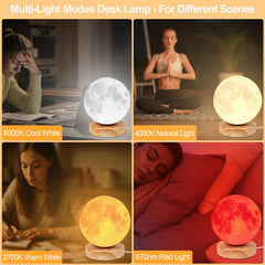 Finezeal lamp set to 4000K natural light for true colors
