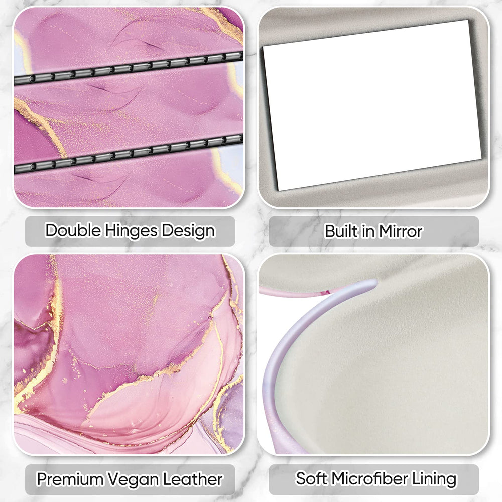 FINTIE built-in mirror for easy wearing and touch-ups.