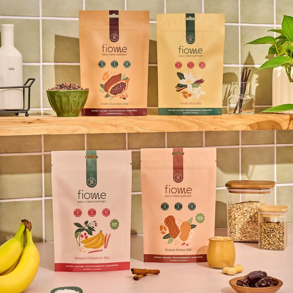 Fiome Fiber Bites nutrition panel for informed daily choices