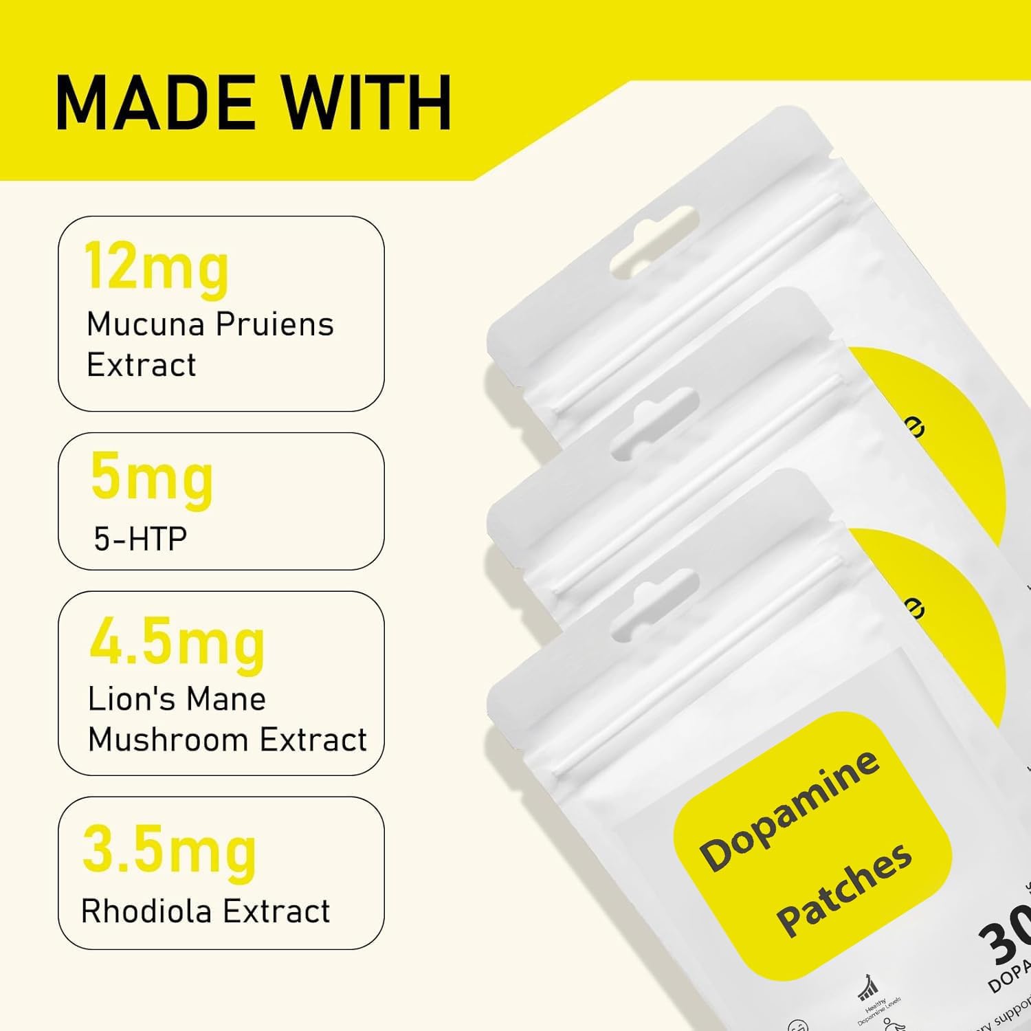 Eight-hour wear demonstration of Firmora dopamine patches