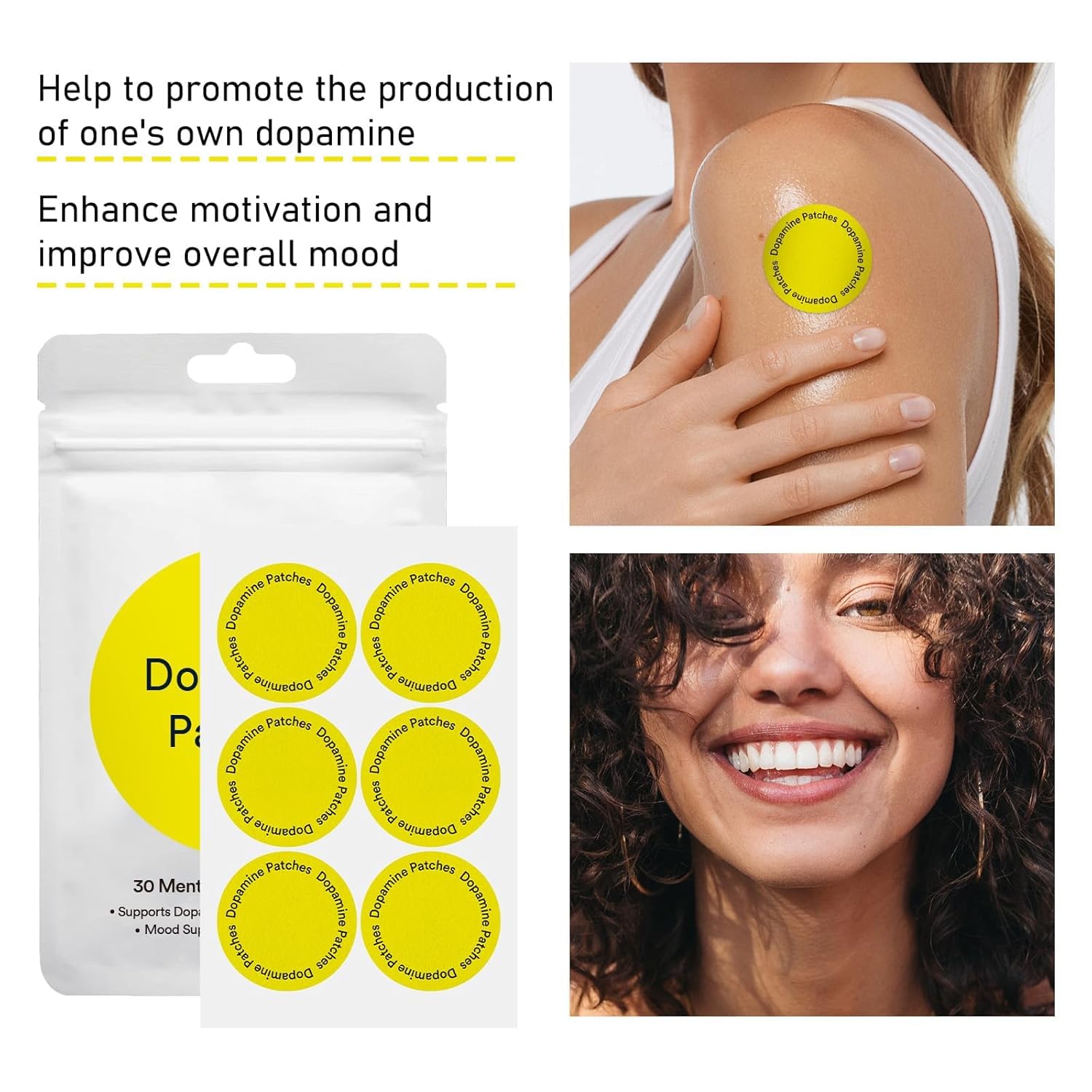 Firmora dopamine patches designed for night use without disturbing sleep