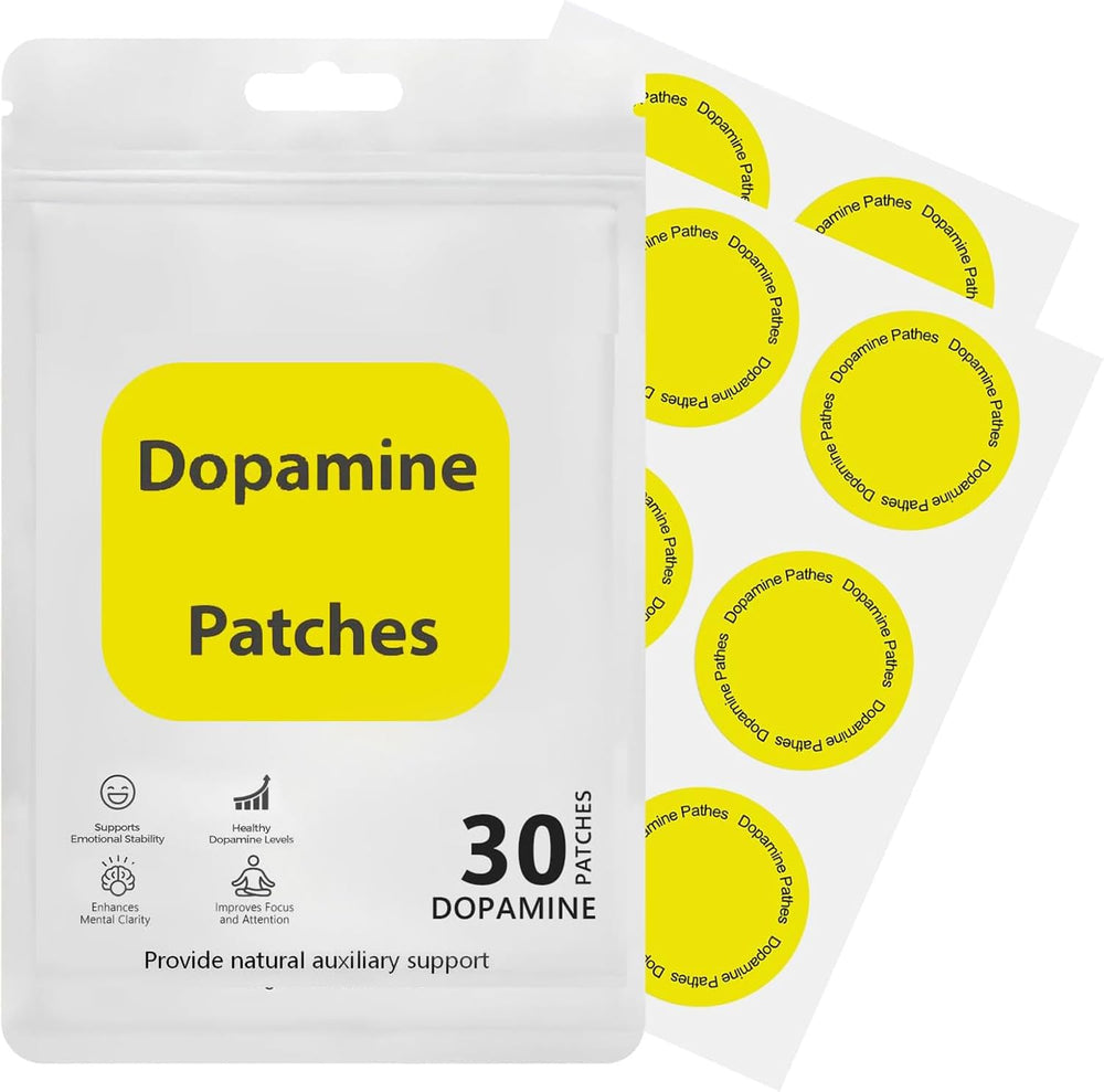 Firmora dopamine patches pack front view for daily focus and balance