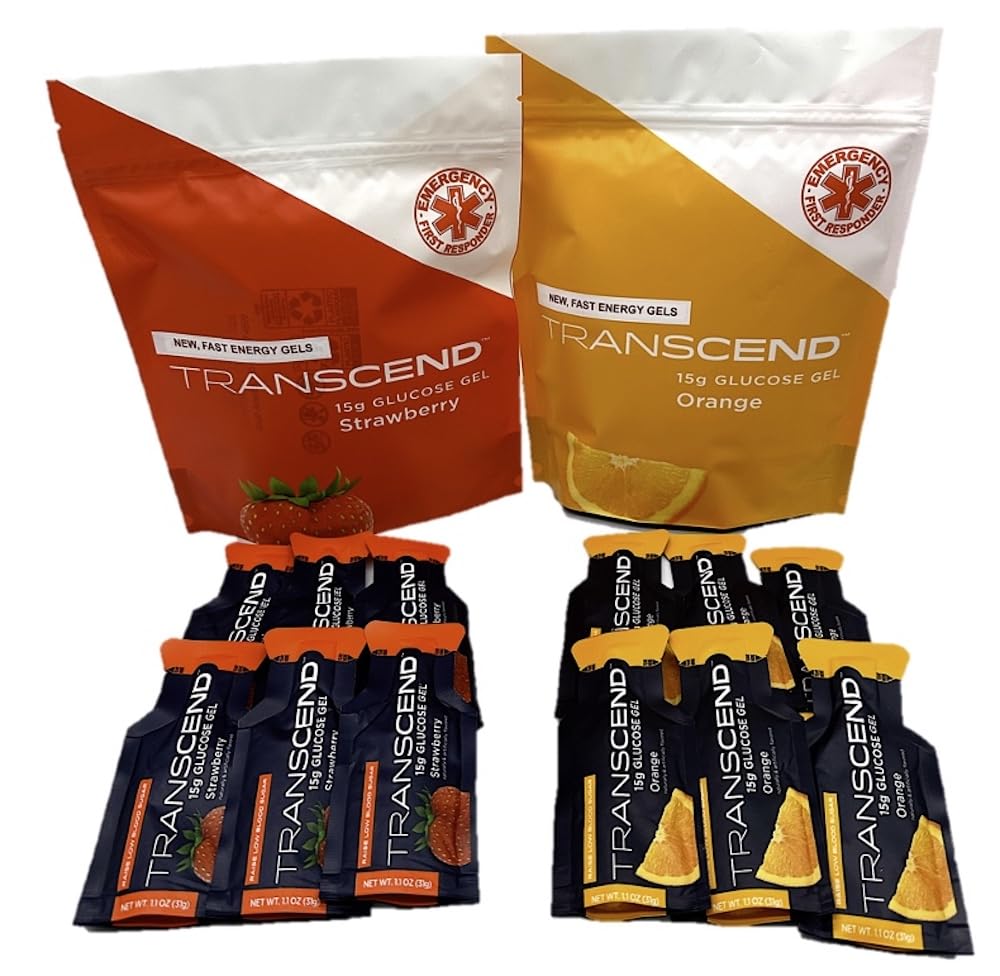 First Aid Global Transcend packaging and flavor assortment