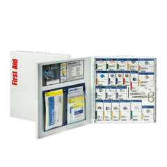 First Aid Only 746000 SmartCompliance cabinet front view with ready-to-access supplies.