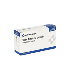 First Aid Only G460 color-coded ANSI packaging aids quick accurate selection.