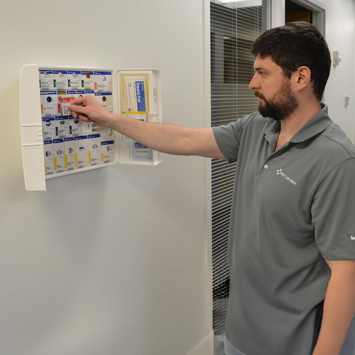 First Aid Only large office setup suitable for industrial facilities