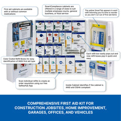 First Aid Only SmartTab ezRefill system close up