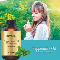 First Botany Peppermint Oil dropper for easy diffuser application