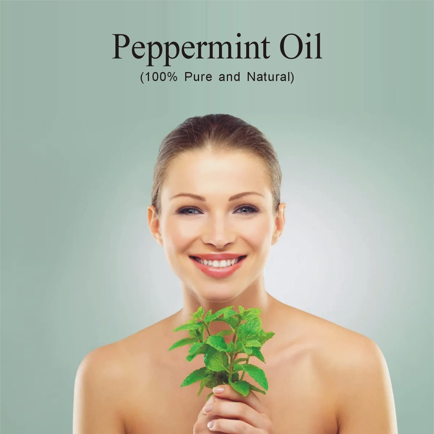 First Botany Peppermint Oil label highlights purity and steam distillation