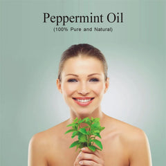 First Botany Peppermint Oil label highlights purity and steam distillation