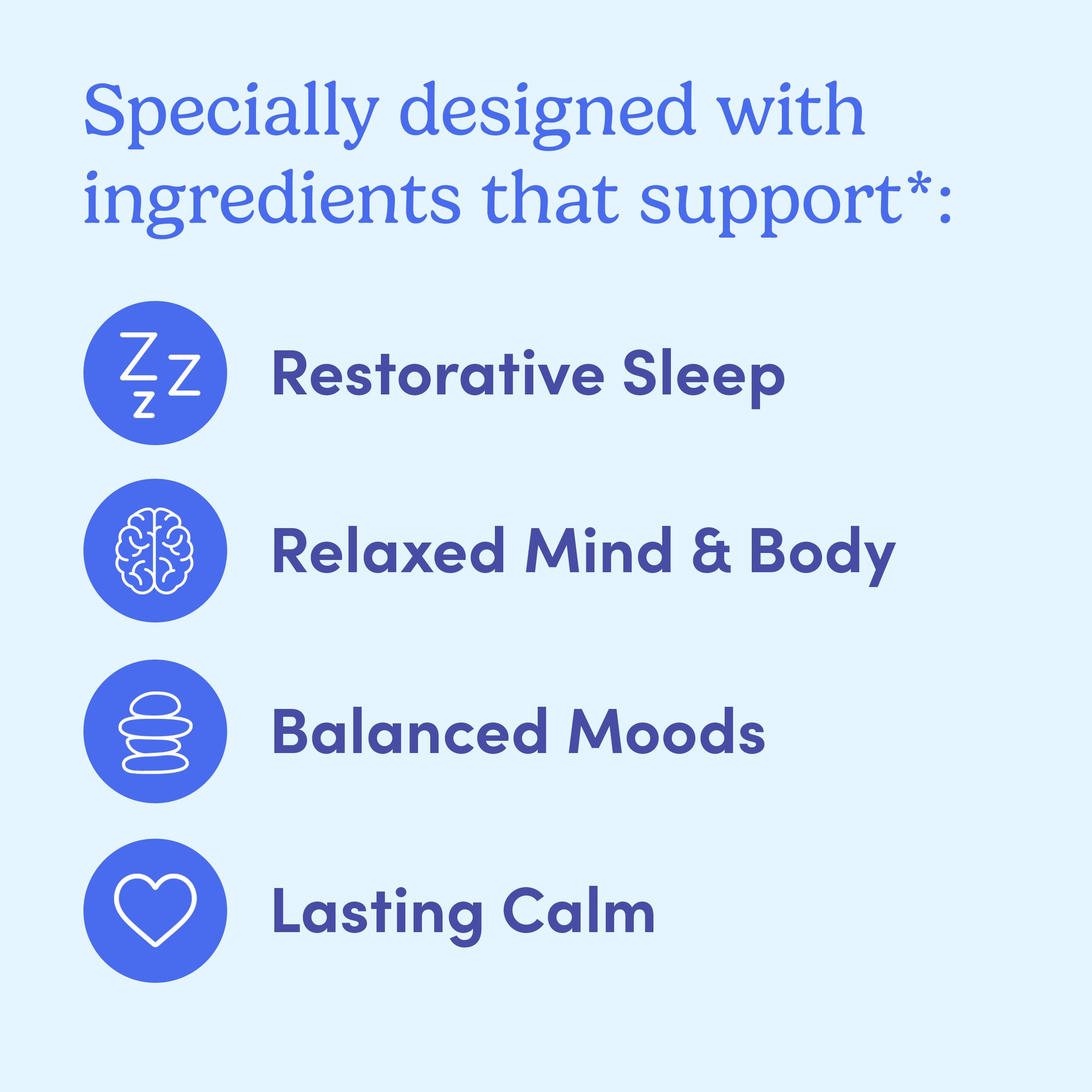 FIRST DAY serving on spoon image communicates easy, portion-controlled nightly use