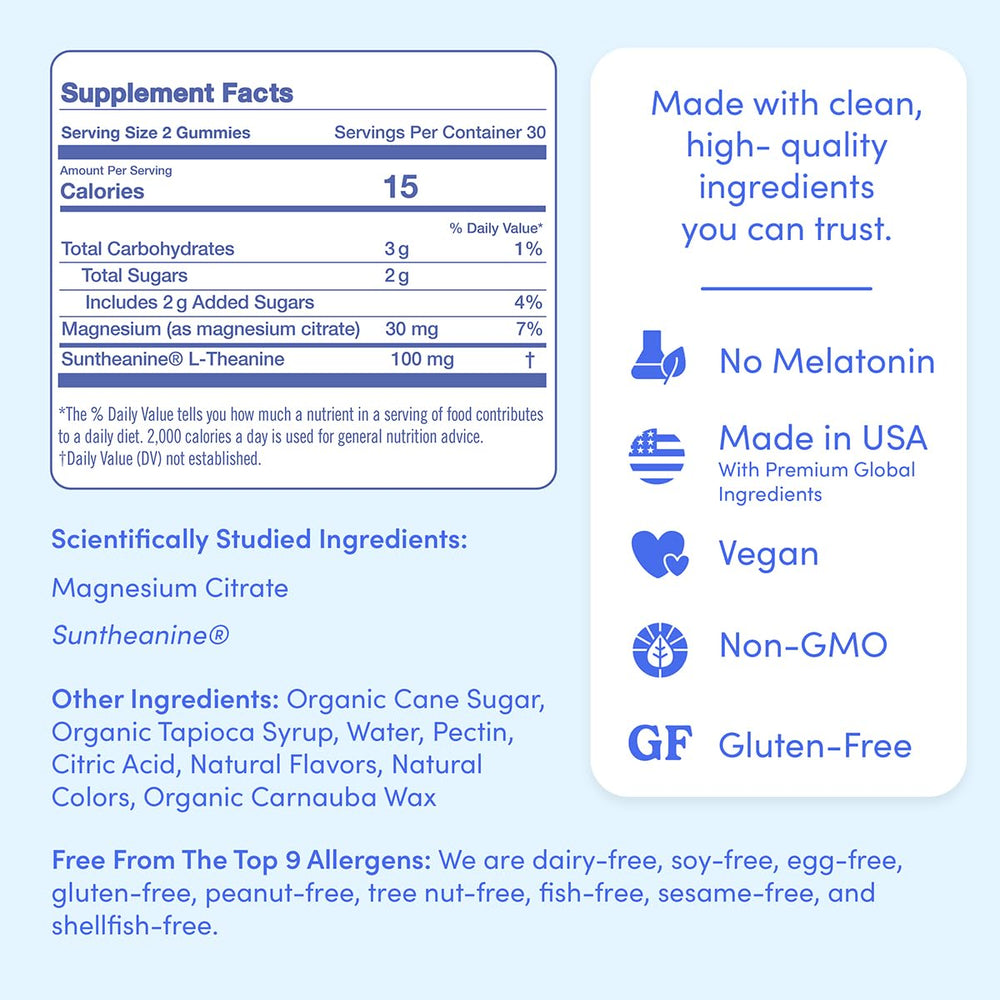 First Day vegan gummy packaging highlights dairy-free and nut-free promise