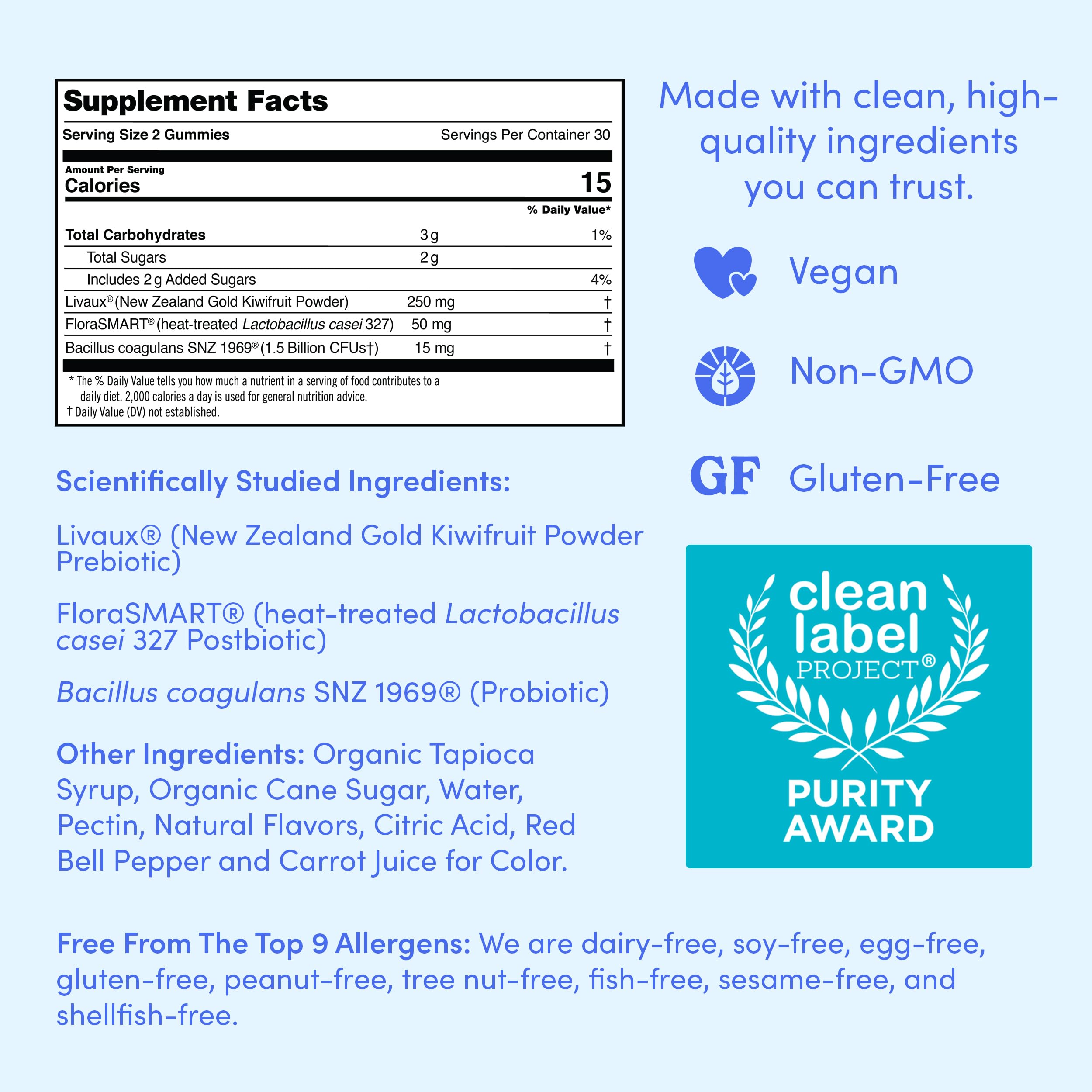 FIRST DAY natural flavors emphasized on label for teen appeal.