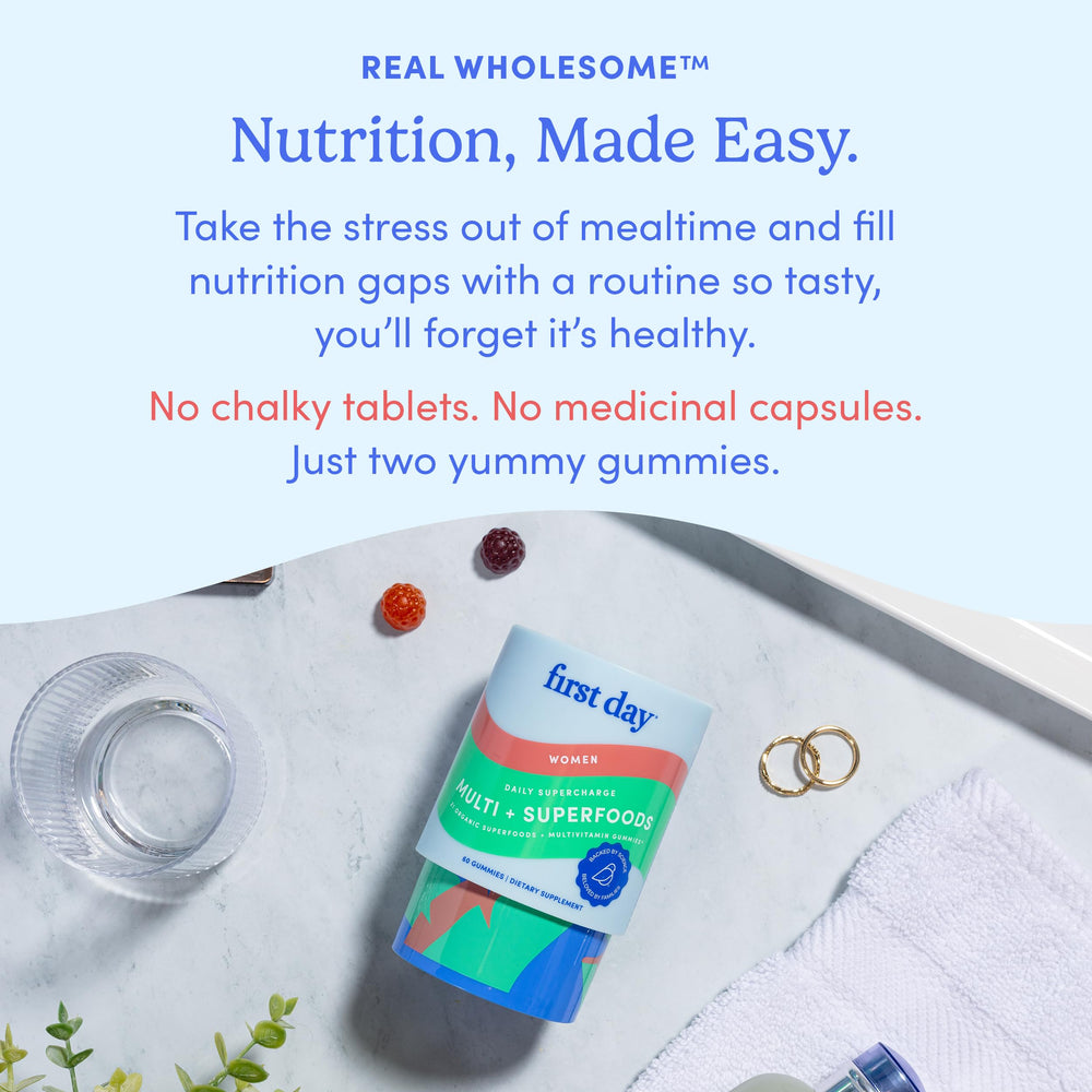 FIRST DAY energy and focus for an active lifestyle.