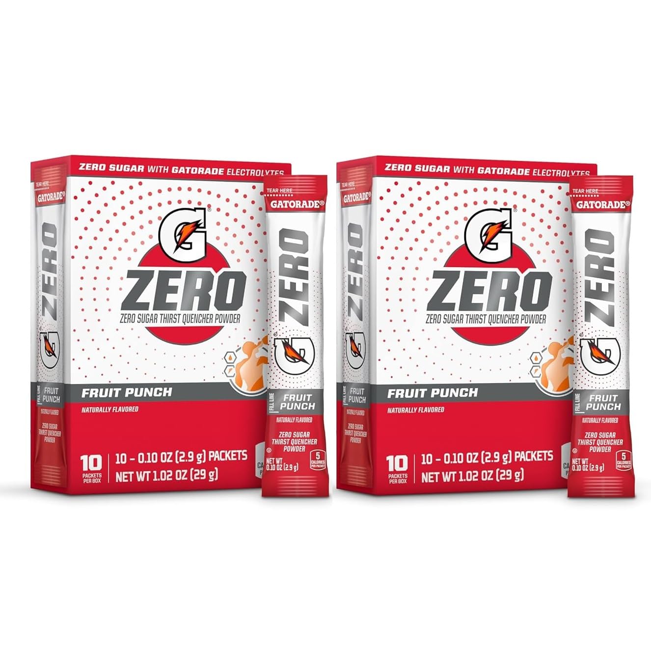 First Leaf G Zero powder packet pour for sugar-free hydration during workouts