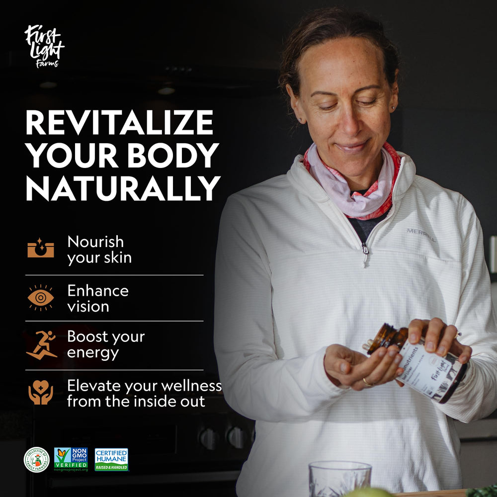 First Light Certified Humane label indicating hormone-free beef liver