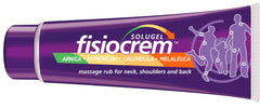 Fisiocrem Solugel crema de masaje para cuello y hombros, con posible alivio de tensiones.