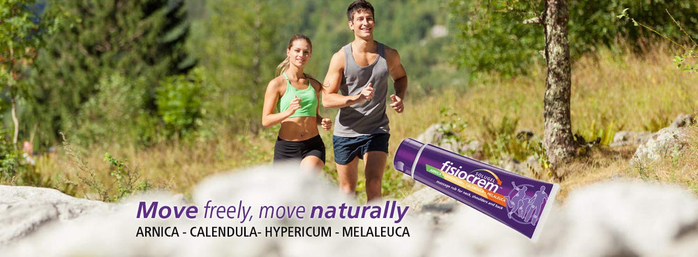Fisiocrem Solugel travel-friendly in a sports bag for on-the-go relief.
