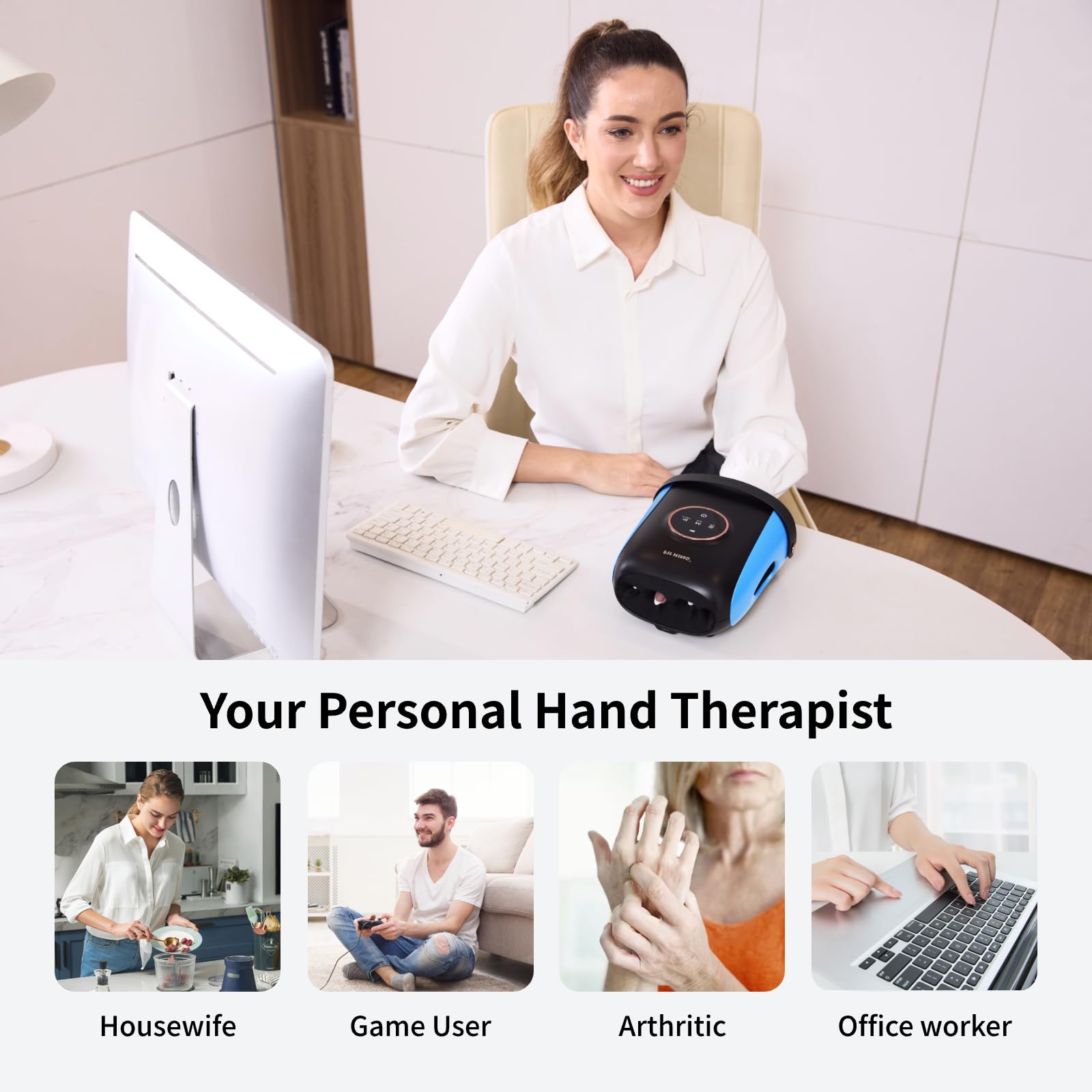 FIT KING display highlights 20-minute auto timer for safe sessions