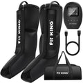 FIT KING Air Compression Recovery System – Sequential Massage Boots for Foot & Calf
