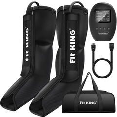 FIT KING air compression foot chamber providing soothing foot massage