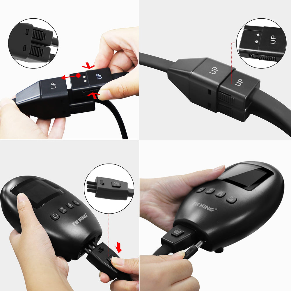 FIT KING compact travel design fits easily in a bag for on-the-go relief