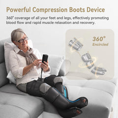 Long-lasting battery provides hours of cordless relief after workouts.