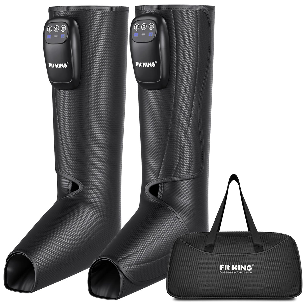 FIT KING cordless foot massager overview highlights portable design for post-workout recovery