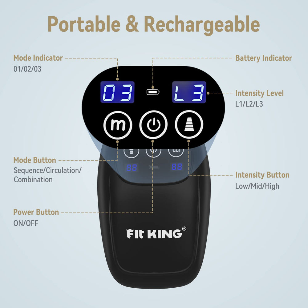 FIT KING gift packaging suggests a ready gift for athletes and travelers