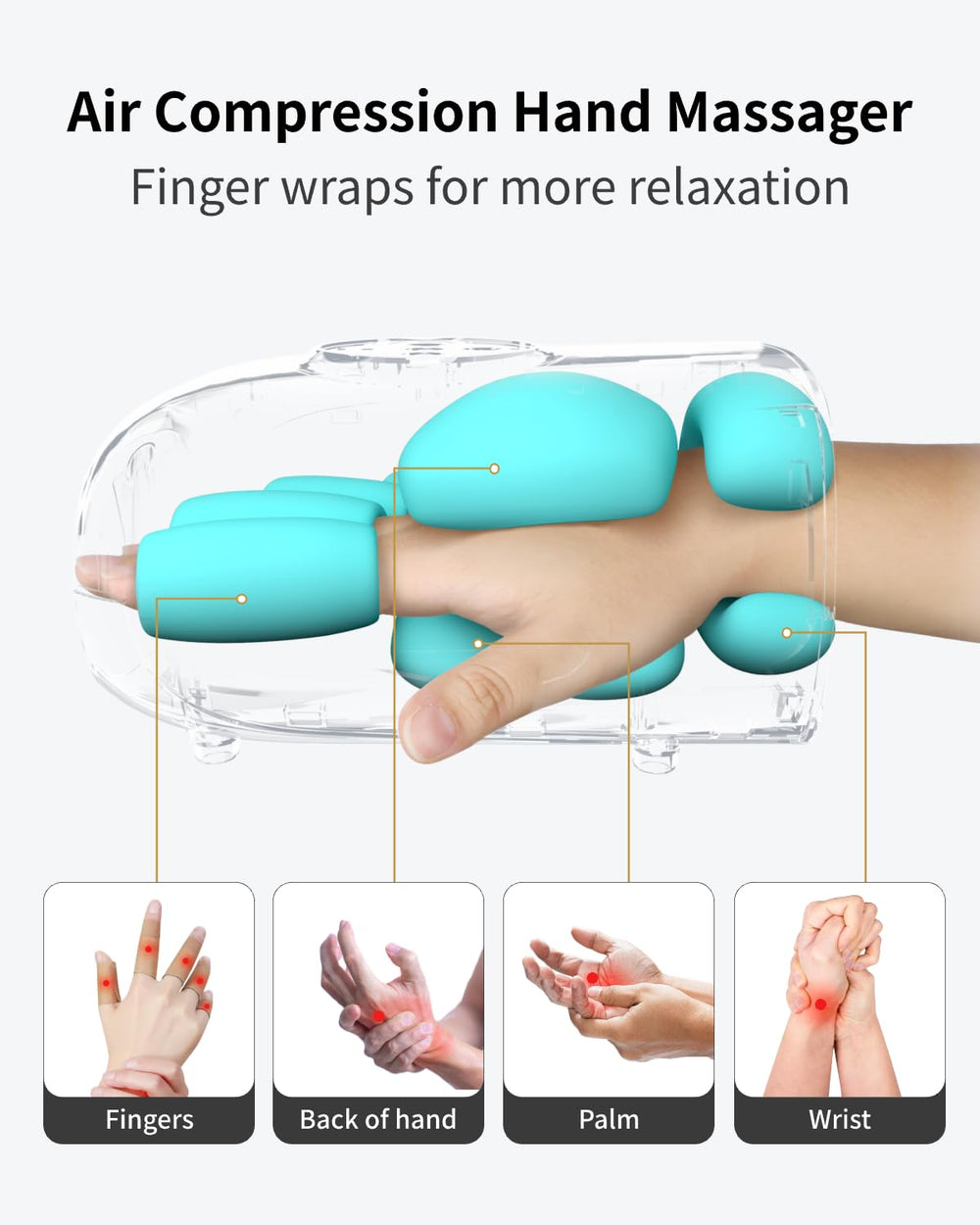 FIT KING massager with rechargeable battery enables wireless use anywhere