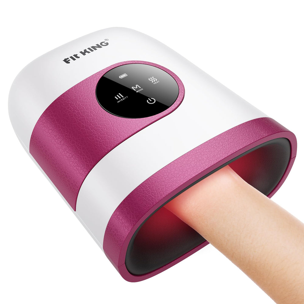 FIT KING hand massager in rose design relaxing hands after work