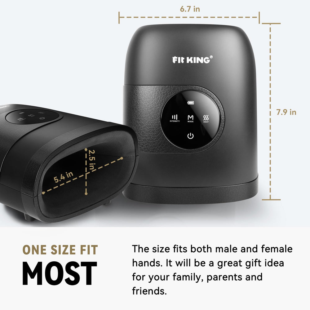 Fit King heating levels provide warm comfort during sessions