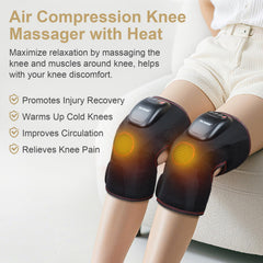 FIT KING knee massager control panel showing easy one-handed operation.