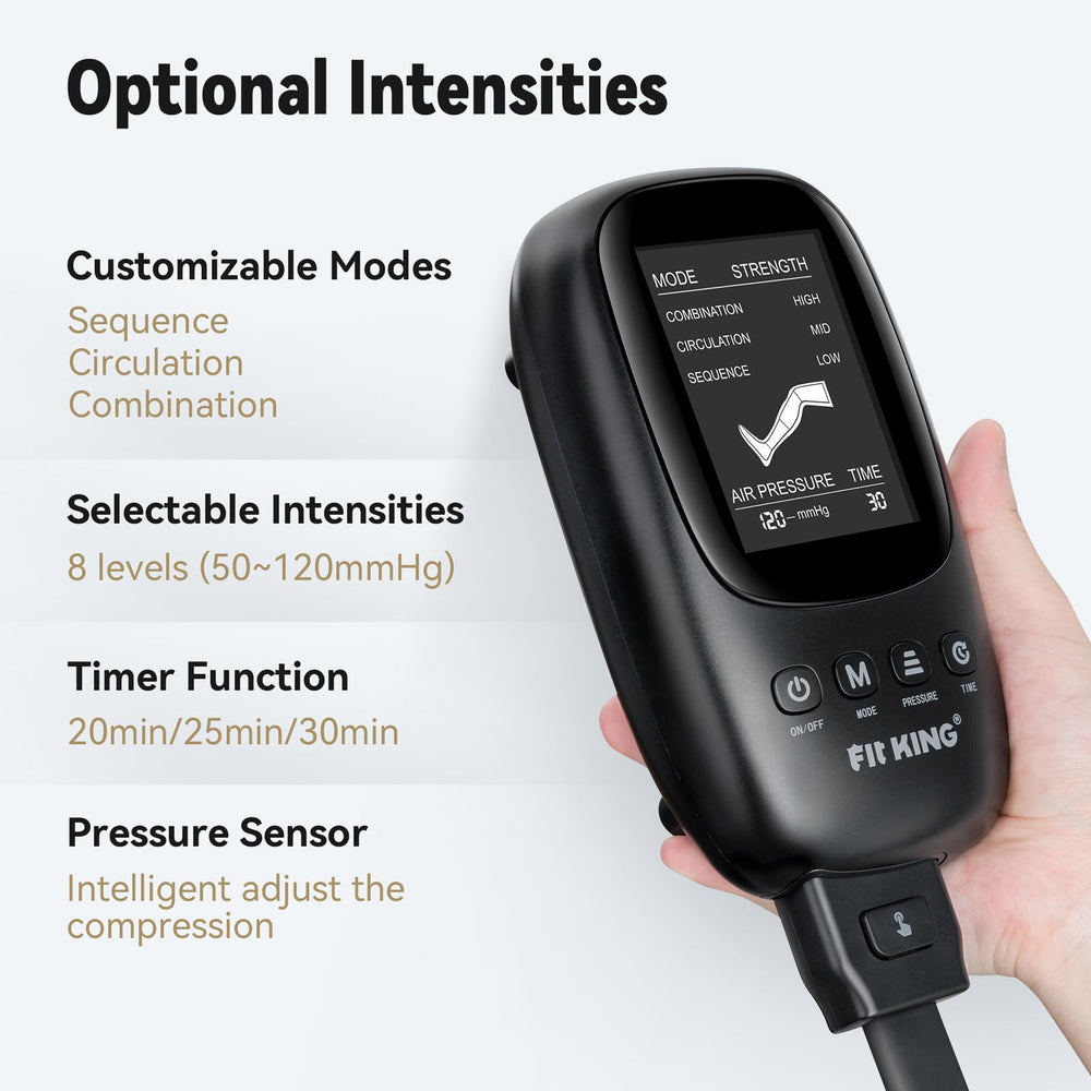 FIT KING large-capacity air pump for faster inflation and quieter operation