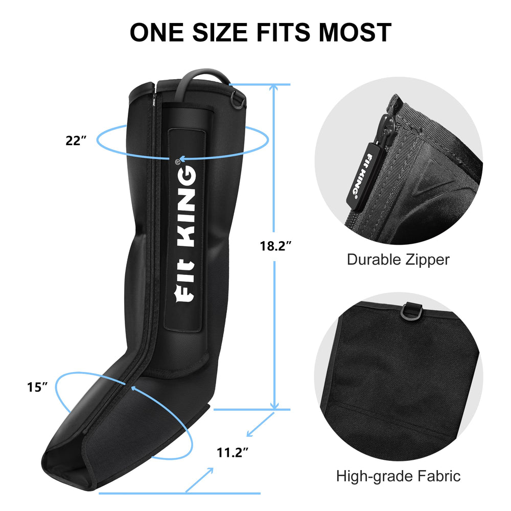 FIT KING power adapter and hose connect for reliable therapy setup