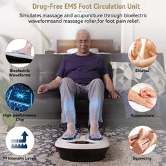 FIT KING Roller feature highlights kneading action for concentrated sole relief.