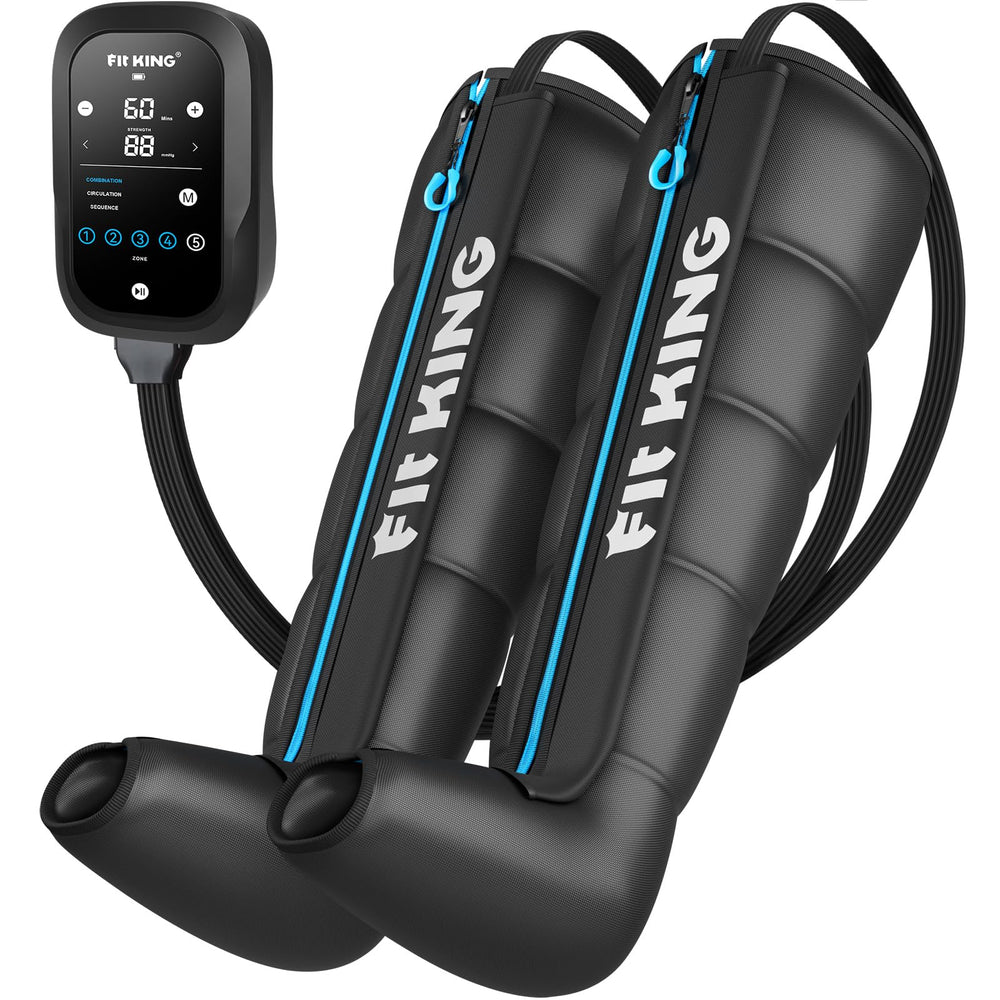 FIT KING FT-115A leg massager with 5-zone control for targeted relief
