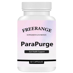 FITactic ParaPurge bottle closeup highlighting capsules designed for gut support.