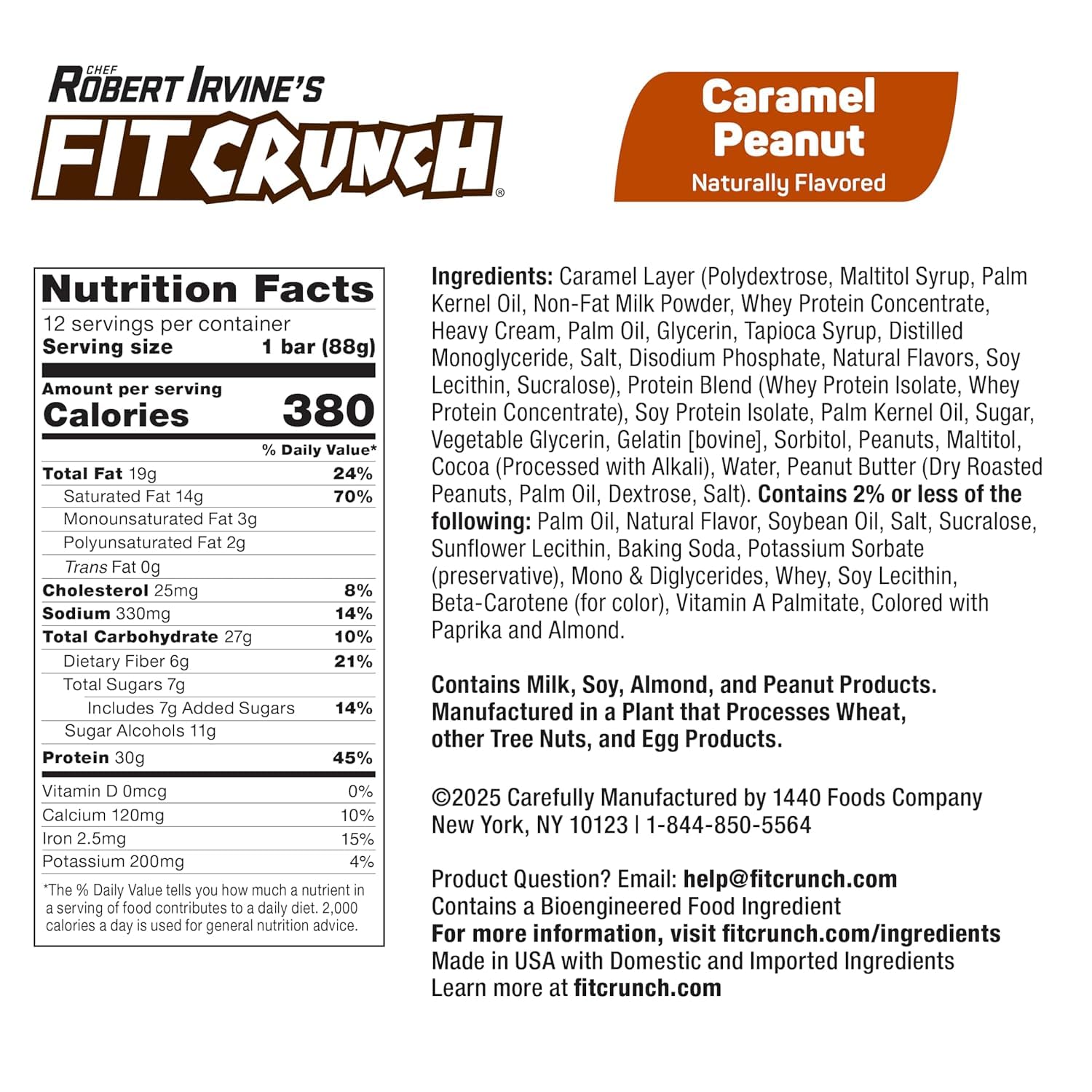 FITCRUNCH soft cake core contrast promises tasty, satisfying post-workout fuel.