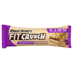 Fit Crunch unboxing image reveals gluten-free bar ready for convenient protein