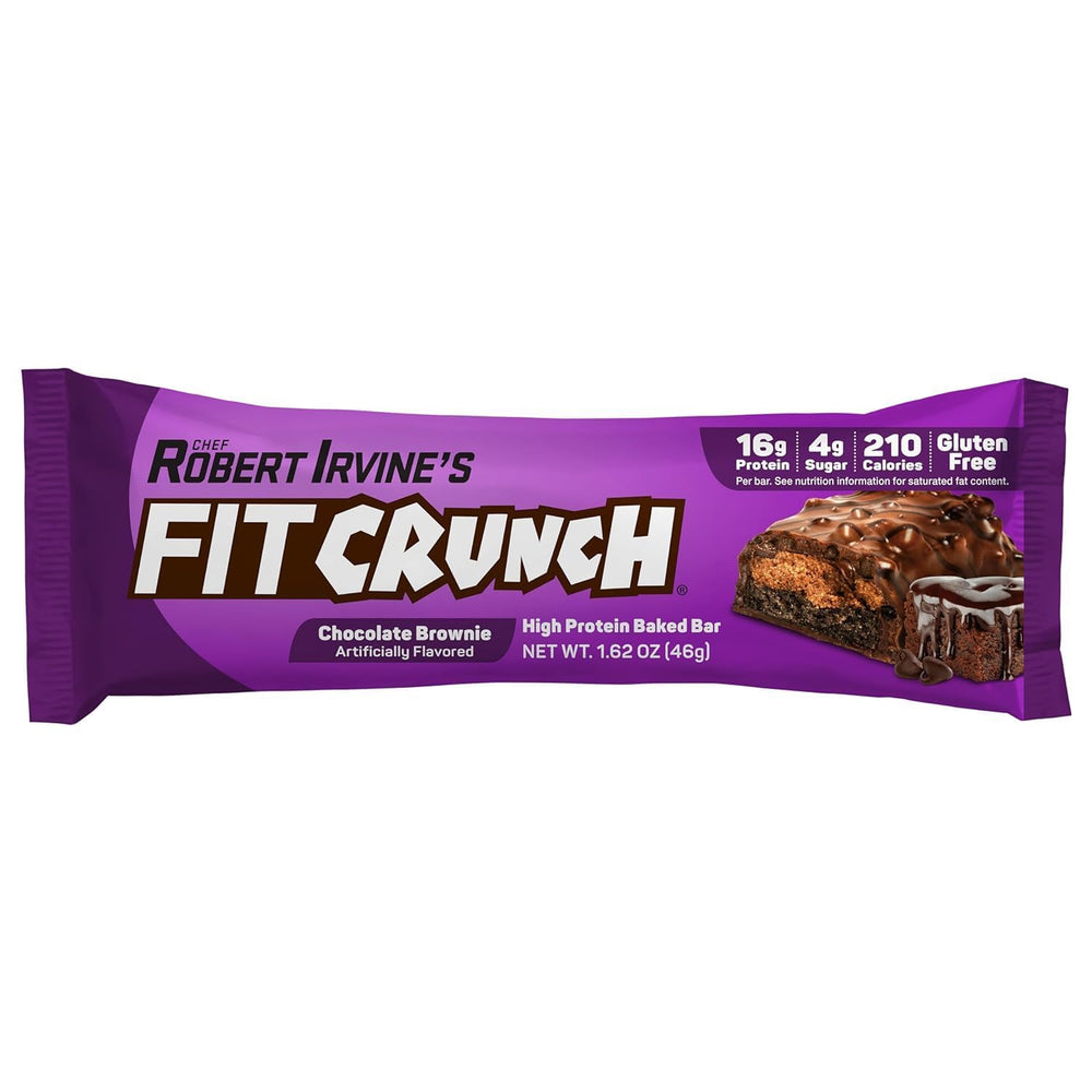 FITCRUNCH gluten-free label shown with bar for dietary choice