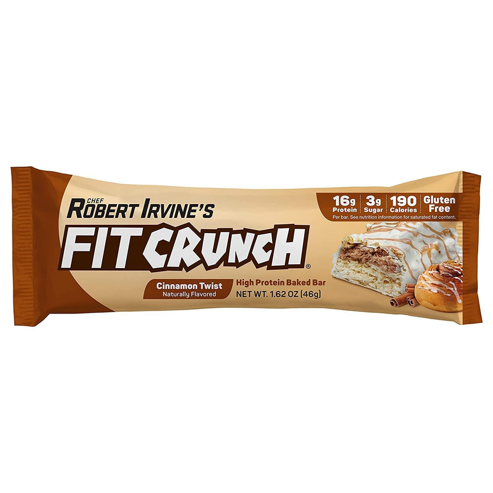 FITCRUNCH close-up of ingredients and baked layers