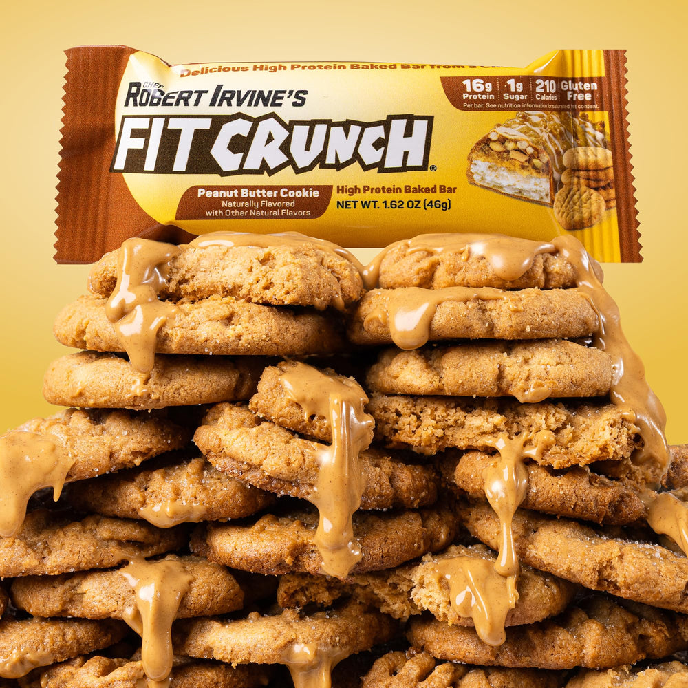 FITCRUNCH chef-created bar blends flavor and texture.