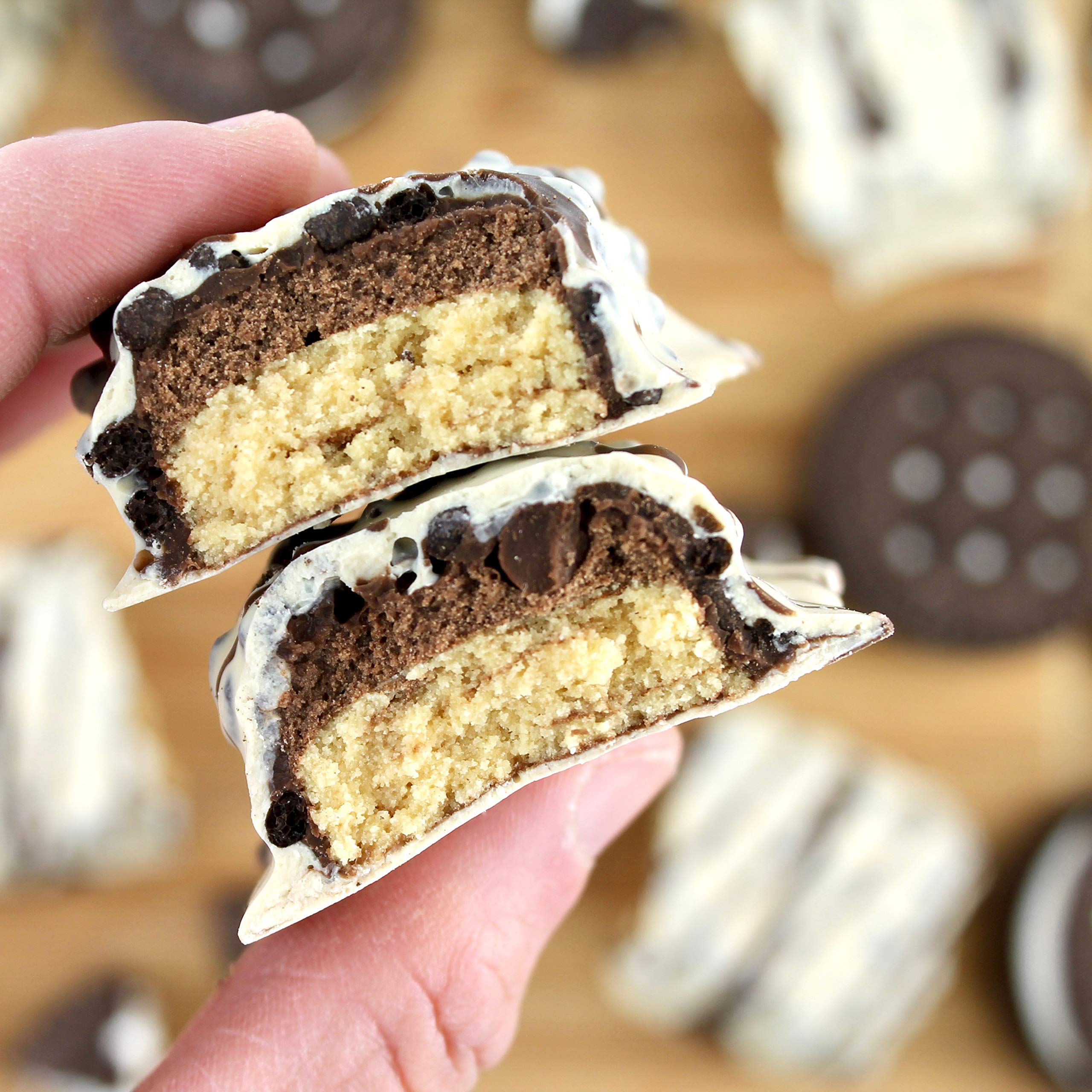 Chef-created FITCRUNCH recipe highlighting premium texture.