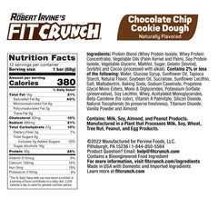 FITCRUNCH soft cake core close-up reveals creamy center and chocolate chips.