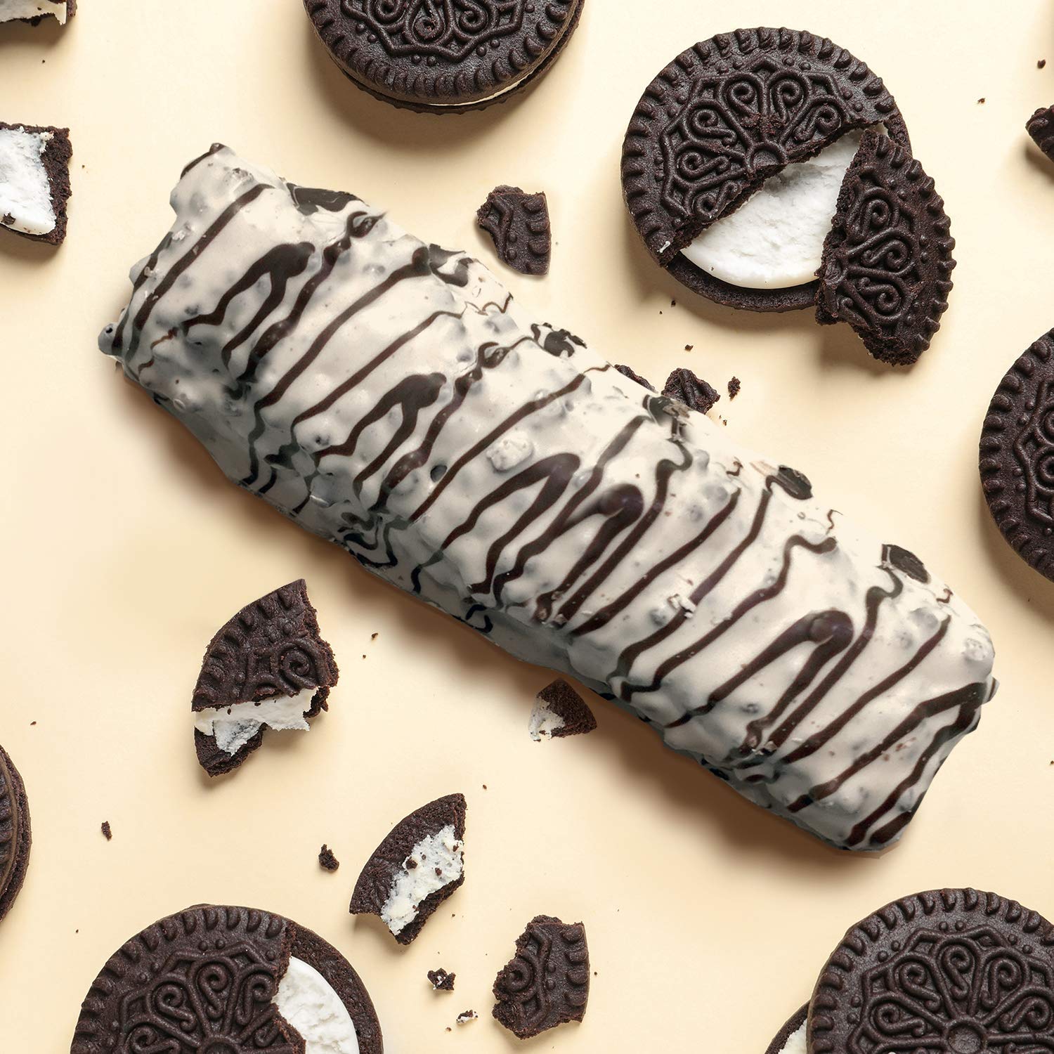 Gluten-free FITCRUNCH baked bar with clear labeling.