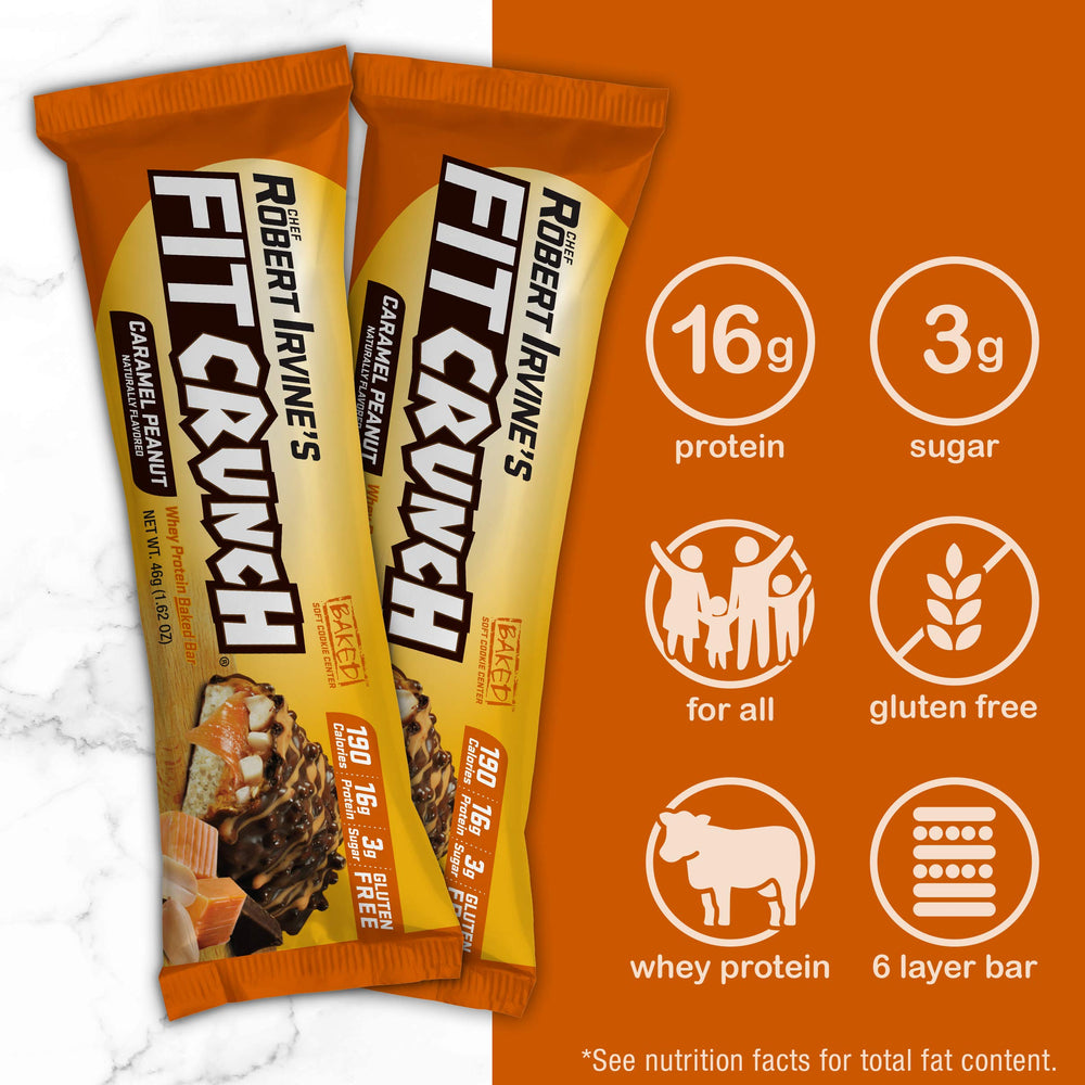 FITCRUNCH gluten-free bar offers versatile snacking options