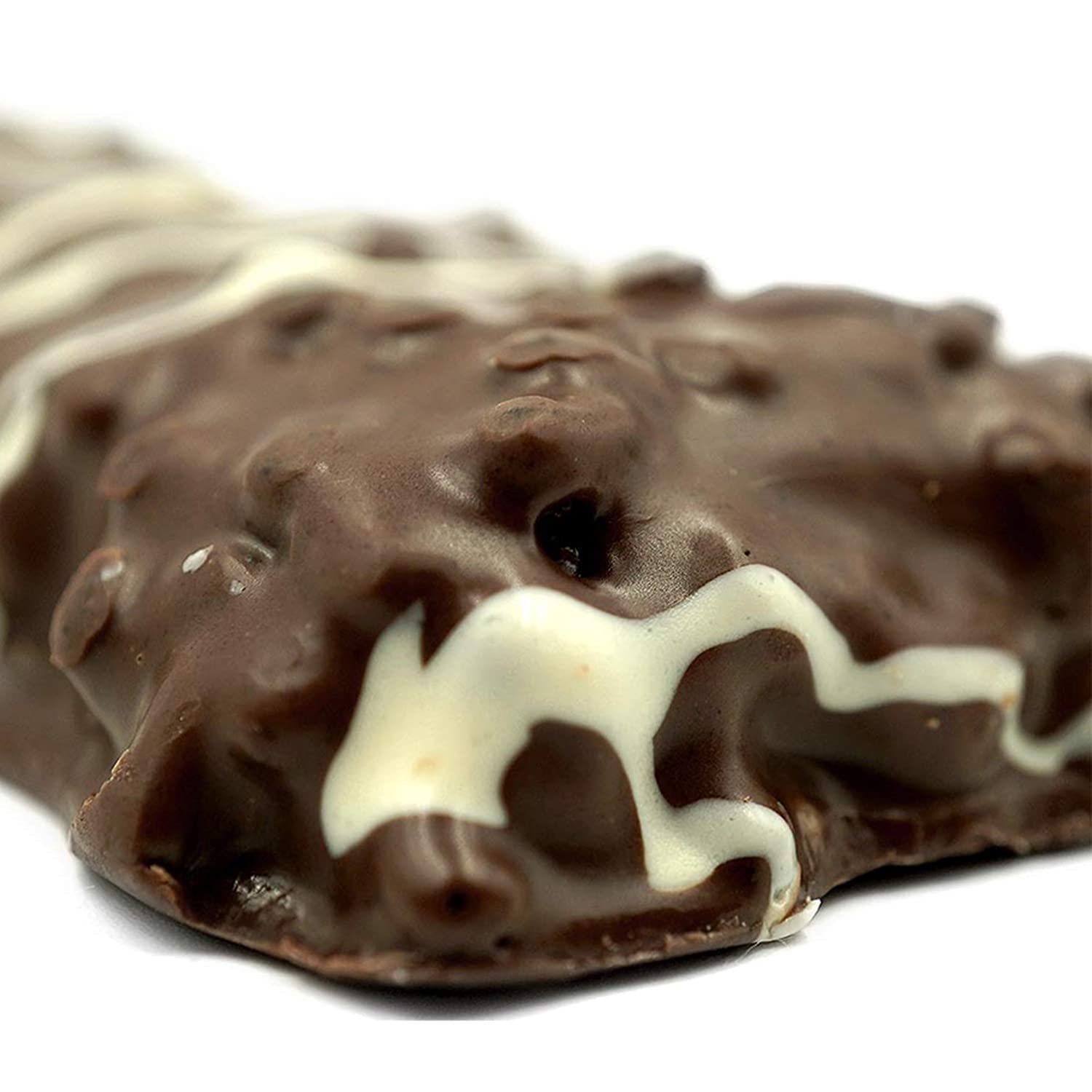 FITCRUNCH Mint Chocolate Chip bar serving plate conveys shareable mini indulgence