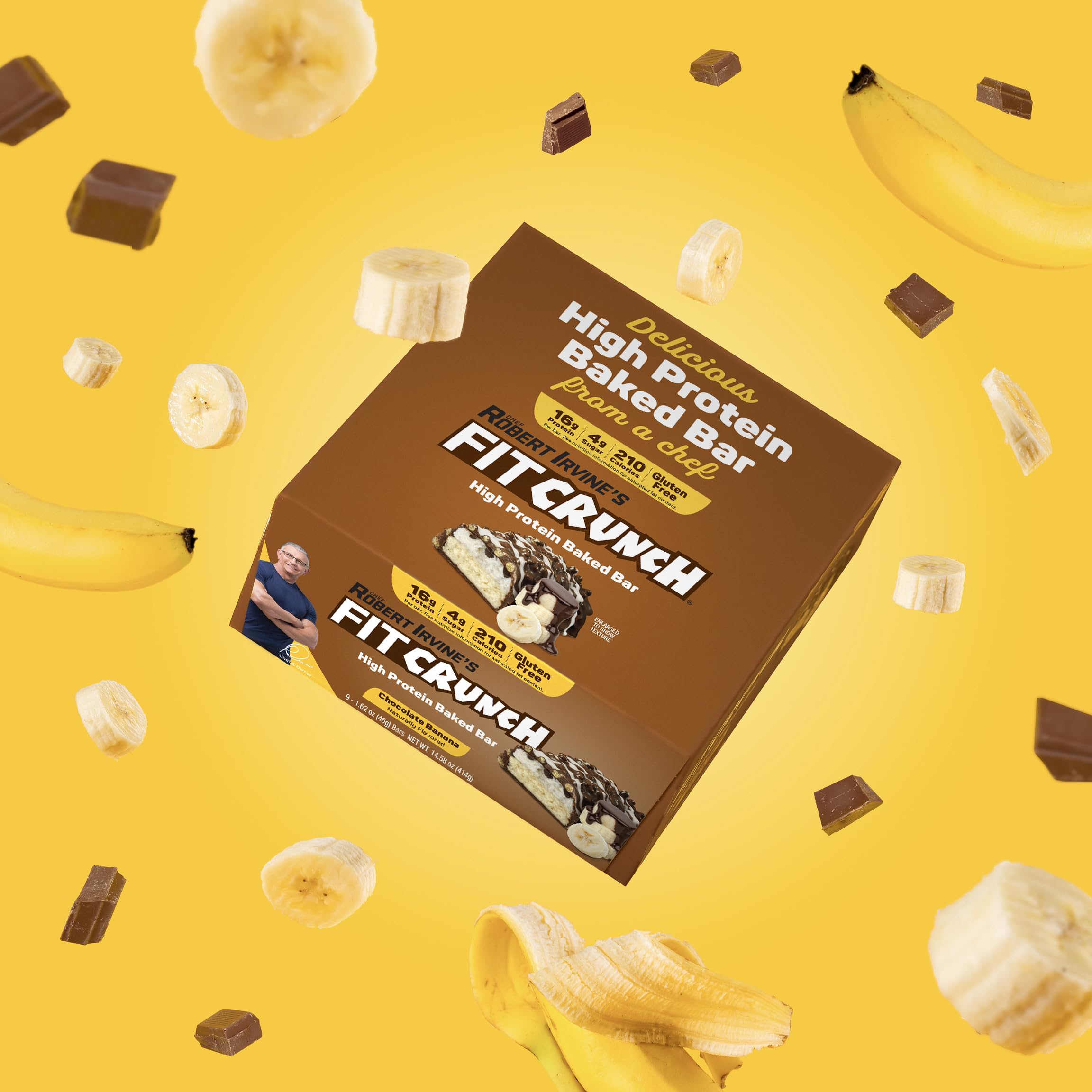 Fit Crunch Snack Size Bar 210 calories for a measured snack between meals.