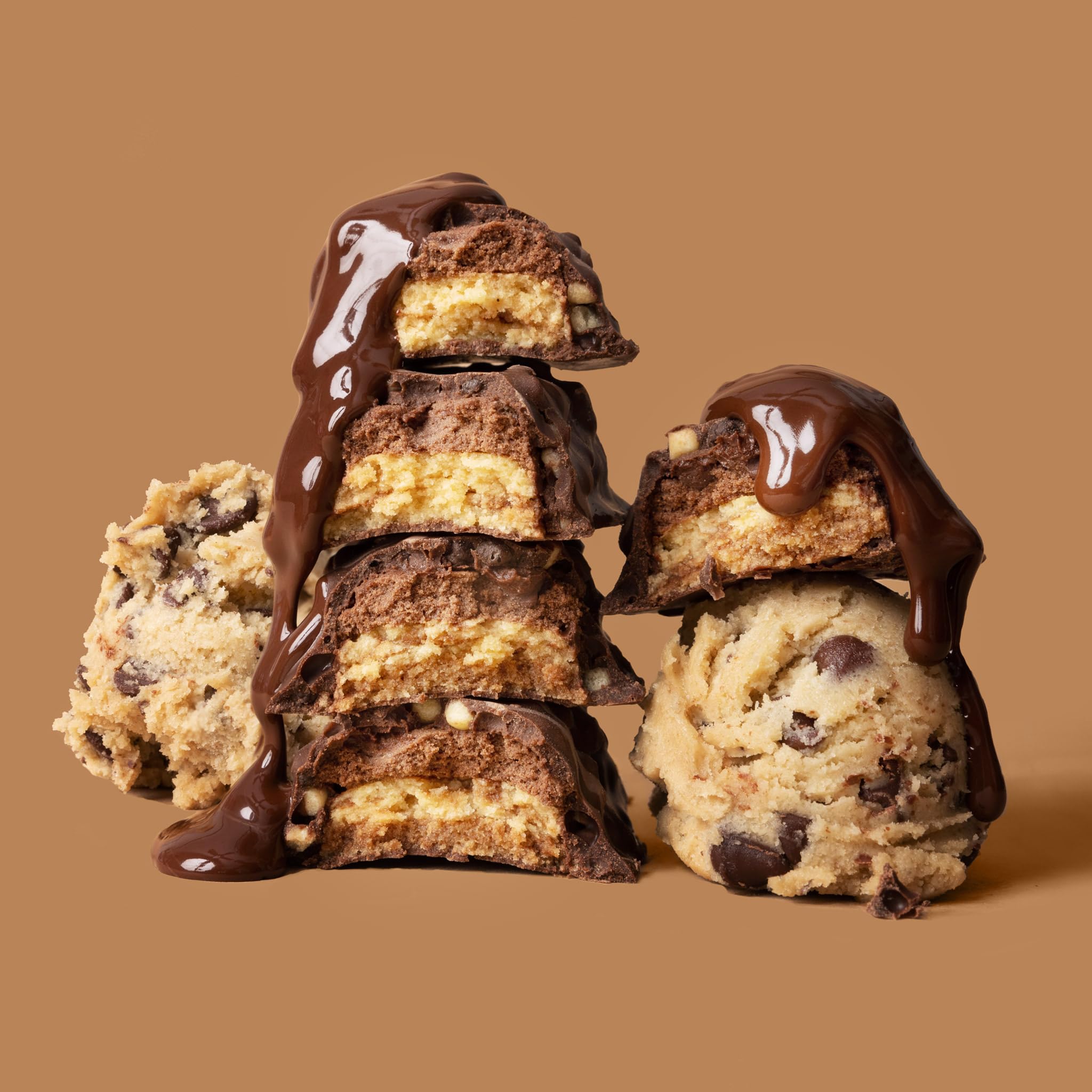 Fit Crunch Snack Size Bar chef-created seal on packaging, artisanal quality.
